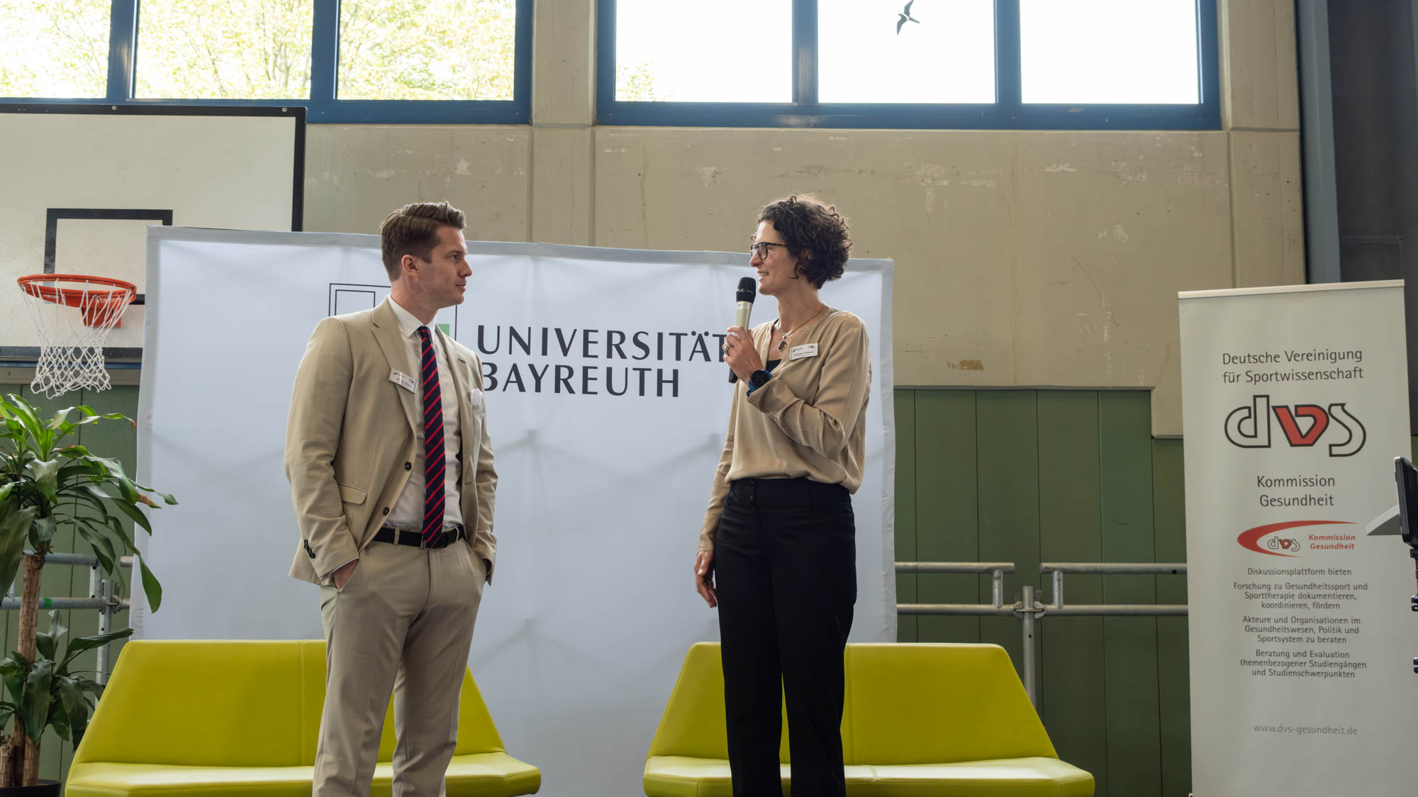 Prof.in Tittlbach und Prof. Moser